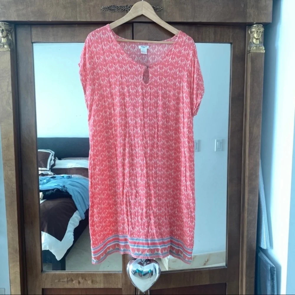 Dress pink La Redoute 16 short sleeves